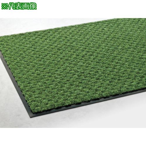 ■テラモト 屋内マット ハイペアロン オリーブグリーン 900&times;1800mm〔品番:MR0380481〕【8551106:0】[送料別途見積り][店頭受取不可]｜ホームセンターバロー　店