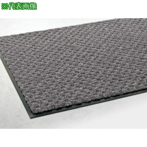 ■テラモト 屋内マット ハイペアロン モスグレー 900&times;1800mm〔品番:MR0380485〕【8551110:0】[店頭受取不可]｜ホームセンターバロー　店