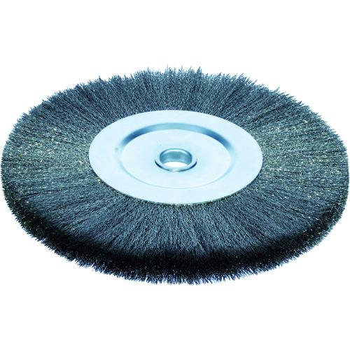 ■TRUSCO ホイルブラシ Φ300X25.4(25)mm穴 ステンレス線 線径0.3〔品番:TB6393〕【8554897:0】[店頭受取不可]｜ホームセンターバロー　店