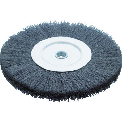 ■TRUSCO ホイルブラシ Φ200X15.88(16)mm穴 鋼線 線径0.3〔品番:TB6372〕【8554899:0】[店頭受取不可]