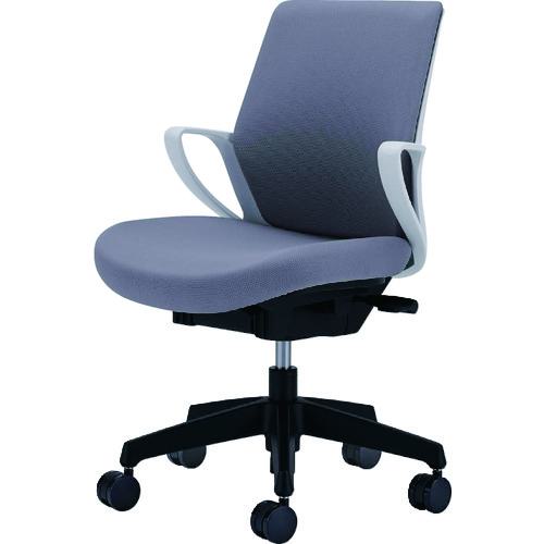 ■KOKUYO オフィスチェア picora (ピコラ) ローバック〔品番:CRG530E1GRE3W〕【8560099:0】[送料別途見積り][法人・事業所限定][直送][店頭受取不可]