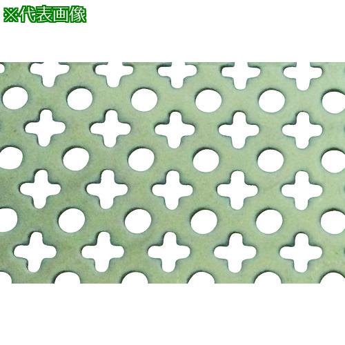 ■OKUTANI ステンレスパンチングメタル 1.0T×丸十 1000×1000〔品番:PMSUST1.001000X1000〕【8561470:0】[直送DS][店頭受取不可]