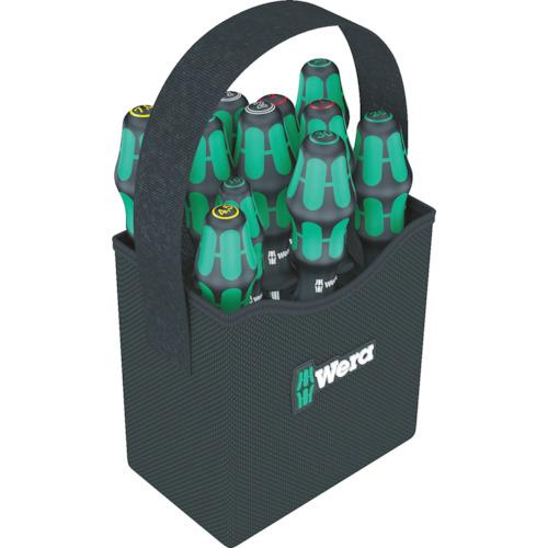 ■Wera 2GO ドライバーセット 持ち手付バッグ入り 11本〔品番:004313〕【8562073:0】[店頭受取不可]｜ホームセンターバロー　店