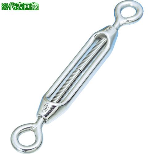 ■TRUSCO ステンレス製 枠式ターンバックル アイ&アイタイプ ねじ径M20 (1個入)〔品番:TTB19E〕【8563332:0】[店頭受取不可]