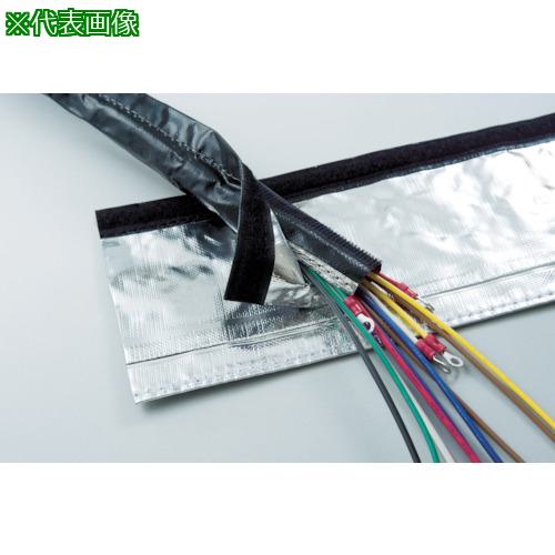■TRUSCO 【売切廃番】電磁波シールド結束チューブ マジックタイプ 100Φ5m〔品番:MTF1005〕【8563369:0】[店頭受取不可]