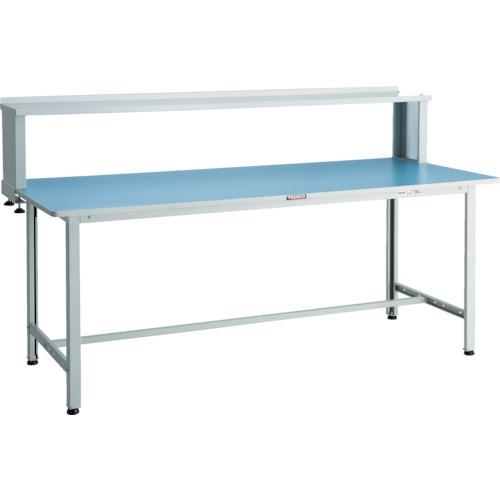 ■TRUSCO 軽荷重作業台(180kg)BO型 1800X750XH1044(全高) 上棚付 ホワイト色〔品番:BOR1875YURB〕【8563795:0】[法人・事業所限定][直送元][店頭受取不可]