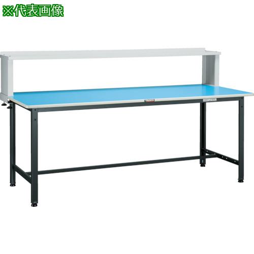■TRUSCO 軽荷重作業台(250kg)BE型 1800X900XH1044(全高) 上棚付 ホワイト色〔品番:BE1890YURBW〕【8563845:0】[法人・事業所限定][直送元][店頭受取不可]