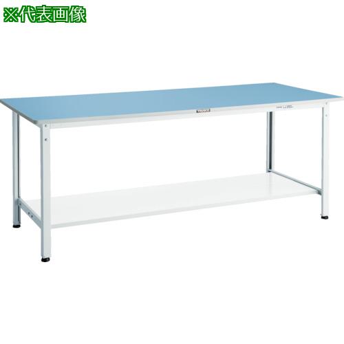 ■TRUSCO 軽荷重作業台(250kg)BE型 1500X600XH740 下棚2枚付 ダークグレー色〔品番:BER1560LT2〕【8563867:0】[法人・事業所限定][直送元][店頭受取不可]｜ホームセンターバロー　店