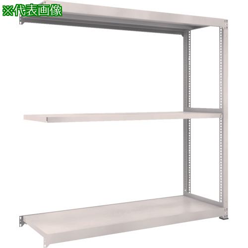 ■TRUSCO スチールラック M3型中量棚 1200×1121×H1800 3段 連結 ネオグレー〔品番:M364123B〕【8564000:0】[直送DS][店頭受取不可]