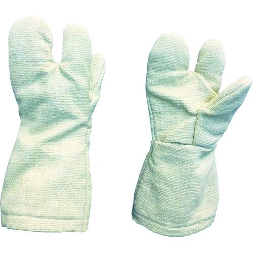■TRUSCO 生体溶解性セラミック耐熱手袋 3本指タイプ〔品番:TCAT3A〕【8567496:0】[店頭受取不可]