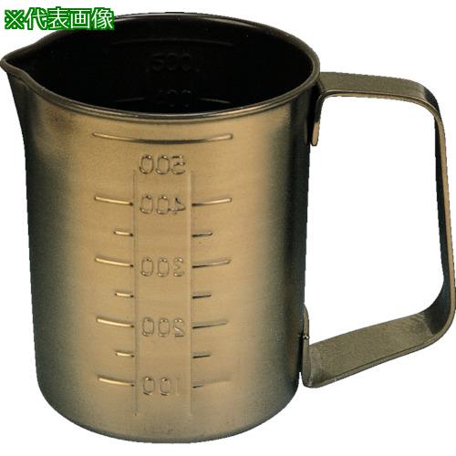 ■フロンケミカル フッ素樹脂コーティングビーカー 300ml 膜厚約50μ〔品番:NR0373003〕【8569377:0】[送料別途見積り][掲外取寄][店頭受取不可]