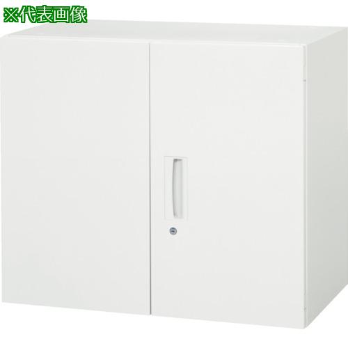 ■DAISHIN 壁面収納庫 両開き型 上下兼用W800 ホワイト〔品番:V84007H〕【8569594:0】[法人・事業所限定][直送元][店頭受取不可]