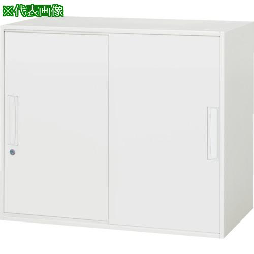 ■DAISHIN 壁面収納庫 引戸型 上下兼用W800 ホワイト〔品番:V84007S〕【8569596:0】[法人・事業所限定][直送元][店頭受取不可]
