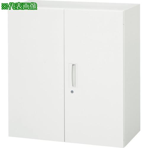 ■DAISHIN 壁面収納庫 両開き型 上下兼用W800 ホワイト〔品番:V84009H〕【8569598:0】[法人・事業所限定][直送元][店頭受取不可]｜ホームセンターバロー　店