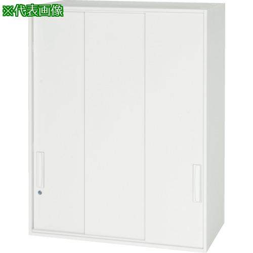 ■DAISHIN 壁面収納庫 3枚引戸型 上置き専用W800 ホワイト〔品番:V84010TS〕【8569608:0】[法人・事業所限定][直送元][店頭受取不可]｜ホームセンターバロー　店