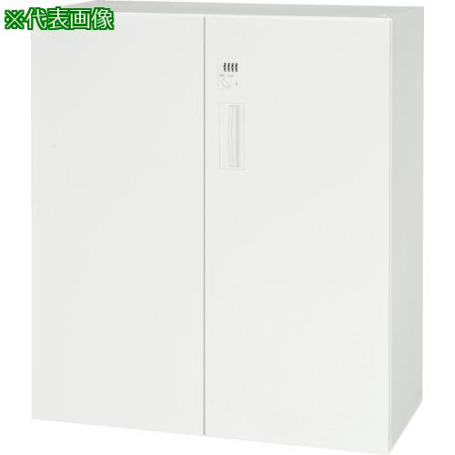 ■DAISHIN 壁面収納庫 ダイヤル錠付両開き型 下置き専用D400 ホワイト〔品番:V94011HD〕【8569730:0】[法人・事業所限定][直送元][店頭受取不可]