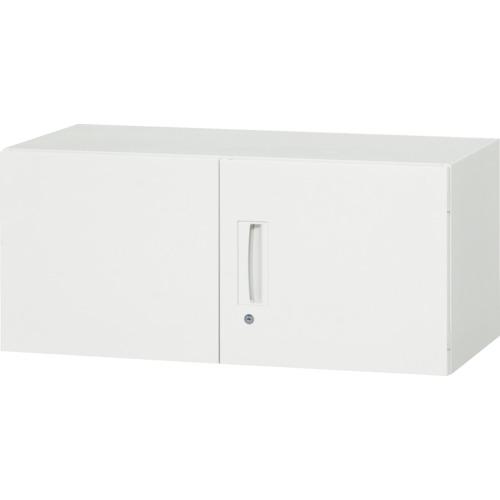 ■DAISHIN 壁面収納庫 両開き型 上置き専用D450 ホワイト〔品番:V94504H〕【8569768:0】[法人・事業所限定][直送元][店頭受取不可]