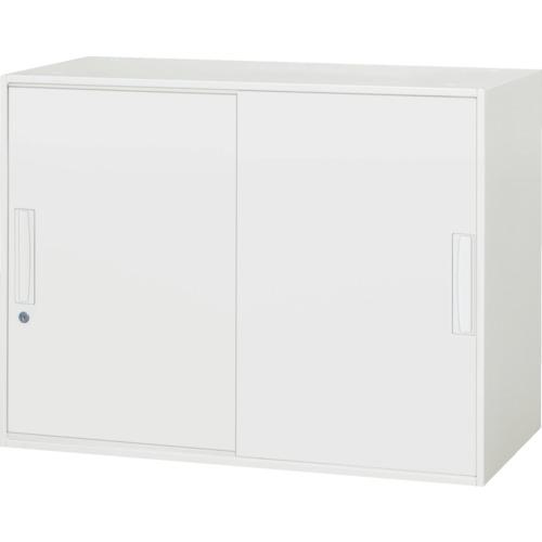 ■DAISHIN 壁面収納庫 引戸型 上下兼用D450 ホワイト〔品番:V94507S〕【8569777:0】[法人・事業所限定][直送元][店頭受取不可]