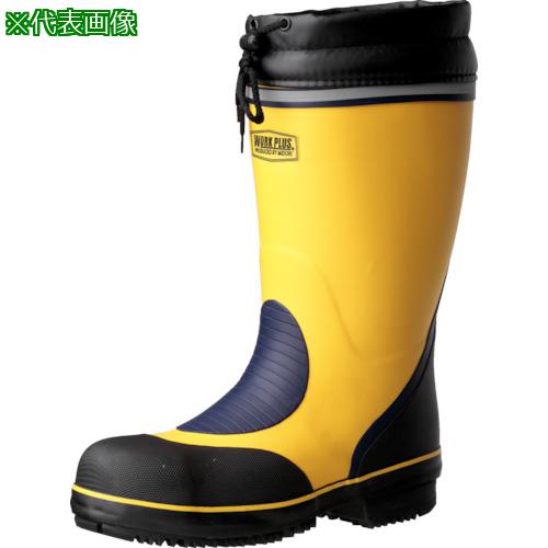 ■ミドリ安全 防寒用安全長靴 777防寒イエロー 24cm〔品番:777Y24.0〕【8572010:0】[送料別途見積り][掲外取寄][店頭受取不可]