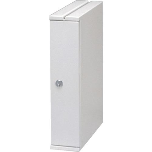 ■ぶんぶく 機密書類回収ボックス(デスクサイド)ネオホワイト〔品番:KIMS8〕【8575338:0】[法人・事業所限定][外直送元][店頭受取不可]