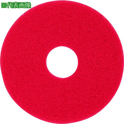 ■3M レッドバッファーパッド 赤 406X82mm (5枚入)〔品番:RED406X82〕【8577455:0】[送料別途見積り][掲外取寄][店頭受取不可]
