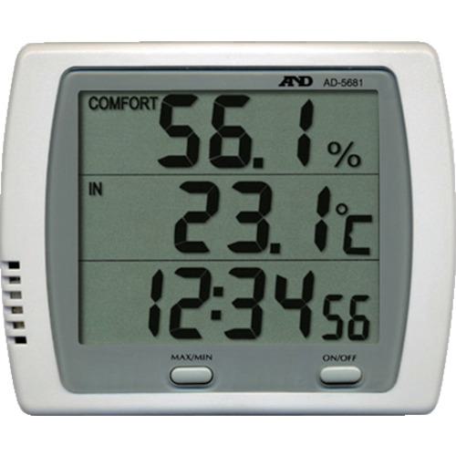 ■AS 温湿度計 AD5681〔品番:2739702〕【8586996:0】[送料別途見積り][掲外取寄][店頭受取不可]