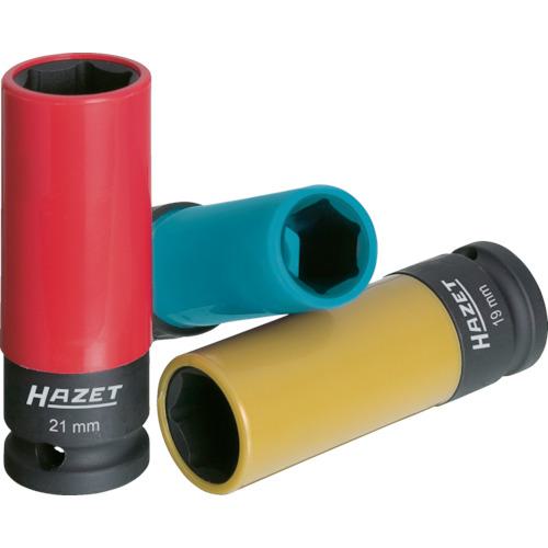 ■HAZET インパクト用ロングホイールナットソケットセット(6角タイプ・差込角1〔品番:903SPC3〕【8587341:0】[送料別途見積り][掲外取寄][店頭受取不可]