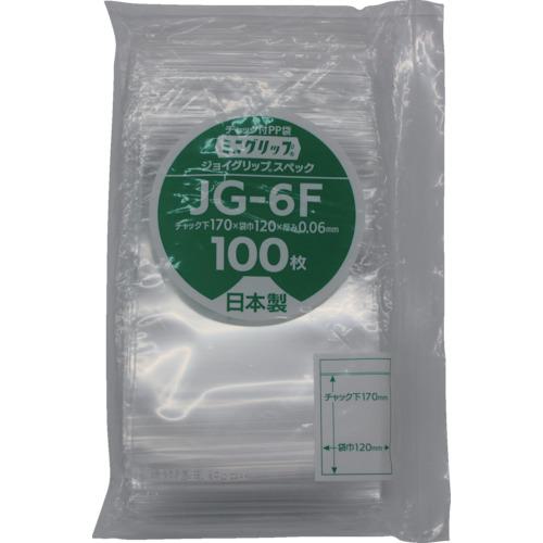 ■セイニチ ミニグリップ ジョイグリップスペック JG-6F 170×120×0.〔品番:JG6F〕【8590869:0】[法人・事業所限定][直送元][店頭受取不可]