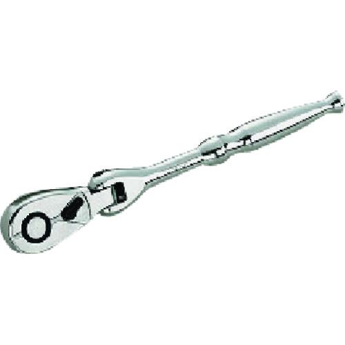 ■KTC 12.7sq.フレックスラチェットハンドルパック・台紙仕様〔品番:BR4FS〕【8591560:0】[店頭受取不可]