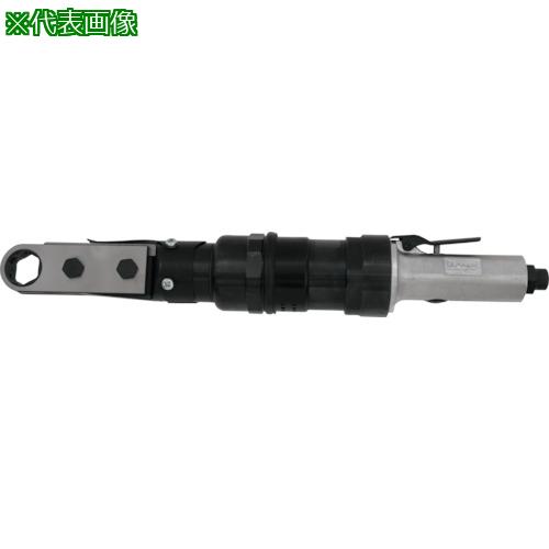 ■URYU エアラチェットレンチ 能力ボルト径12mm 対辺寸法17mm〔品番:URW12N17〕【8595967:0】[店頭受取不可]