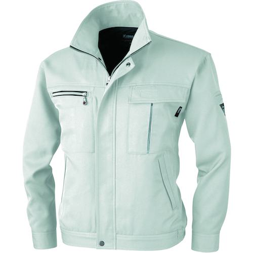 ■XEBEC 長袖ブルゾン1240-22-5L シルバーグレー〔品番:1240225L〕【8600705:0】[送料別途見積り][掲外取寄][店頭受取不可]