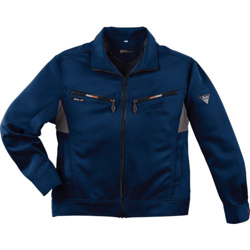 ■XEBEC 長袖ブルゾン1670-10-5L コン〔品番:1670105L〕【8603053:0】[送料別途見積り][掲外取寄][店頭受取不可]
