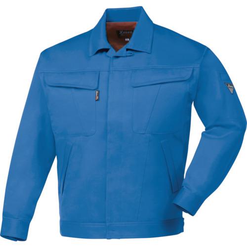 ■XEBEC 比翼型長袖ブルゾン2071-40-M ブルー〔品番:207140M〕【8604009:0】[送料別途見積り][掲外取寄][店頭受取不可]