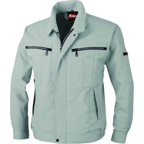 ■XEBEC 長袖ブルゾン8880-61-M モスグリーン〔品番:888061M〕【8609256:0】[送料別途見積り][掲外取寄][店頭受取不可]