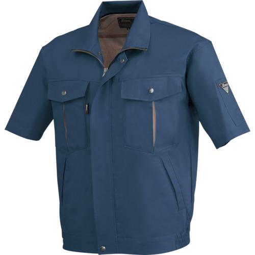 ■XEBEC 半袖ブルゾン1351-10-S コン〔品番:135110S〕【8611311:0】[送料別途見積り][掲外取寄][店頭受取不可]