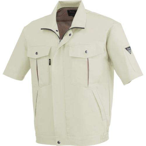 ■XEBEC 半袖ブルゾン1351-61-M モスグリーン〔品番:135161M〕【8611324:0】[送料別途見積り][掲外取寄][店頭受取不可]