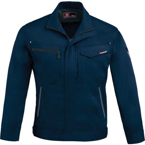 ■XEBEC 長袖ブルゾン1634-19-5L ディープネイビー〔品番:1634195L〕【8612843:0】[送料別途見積り][掲外取寄][店頭受取不可]