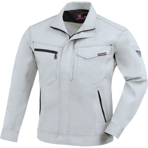 ■XEBEC 長袖ブルゾン1634-22-3L シルバーグレー〔品番:1634223L〕【8612849:0】[送料別途見積り][掲外取寄][店頭受取不可]