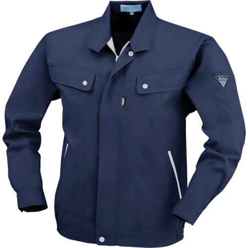 ■XEBEC 長袖ブルゾン5040-10-5L コン〔品番:5040105L〕【8615374:0】[送料別途見積り][掲外取寄][店頭受取不可]