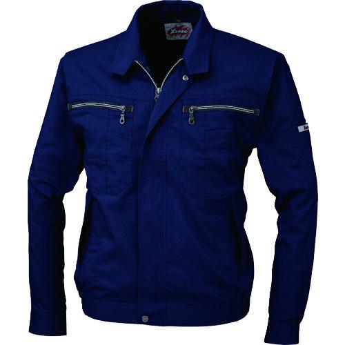 ■XEBEC 長袖ブルゾン8894-10-L コン〔品番:889410L〕【8617216:0】[送料別途見積り][掲外取寄][店頭受取不可]