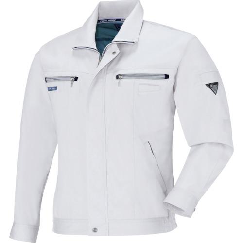 ■XEBEC 長袖ブルゾン9654-206-4L クールグレー〔品番:96542064L〕【8618256:0】[送料別途見積り][掲外取寄][店頭受取不可]