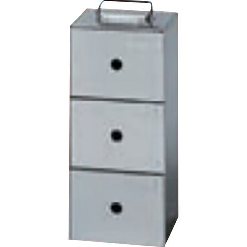 ■AS 専用アルミトレートレー段数3段式〔品番:1571411〕【8620005:0】[送料別途見積り][掲外取寄][店頭受取不可]