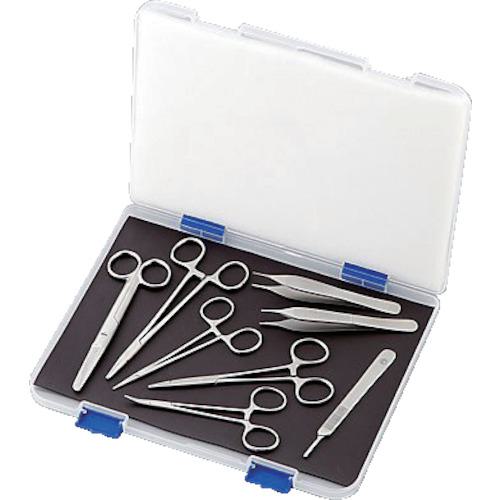 ■AS 小動物用手術セットS10010〔品番:1689801〕【8620550:0】[送料別途見積り][掲外取寄][店頭受取不可]