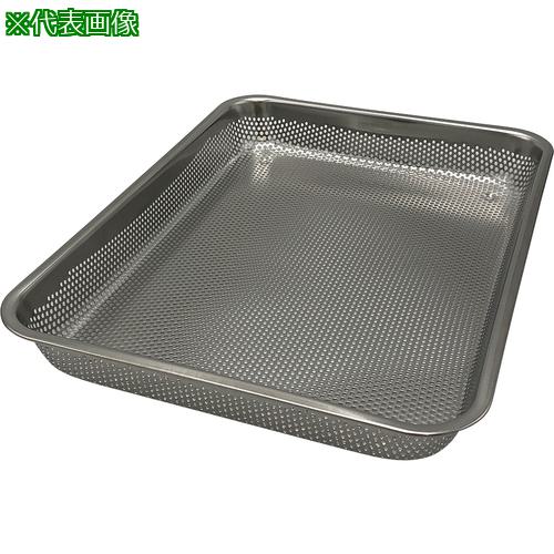 ■AS ステンレスメッシュバット 10枚取〔品番:1747105〕【8620773:0】[送料別途見積り][掲外取寄][店頭受取不可]