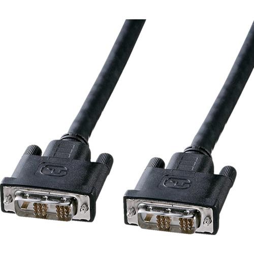 ■SANWA DVIケーブル シングルリンクブラック ケーブル長20m〔品番:KCDVI200G〕【8641490:0】[店頭受取不可]｜ホームセンターバロー　店