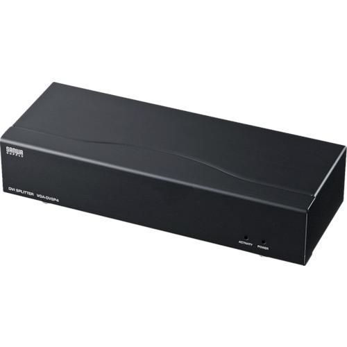 ■SANWA ディスプレイ分配器〔品番:VGADVSP4〕【8642076:0】[法人・事業所限定][外直送元][店頭受取不可]