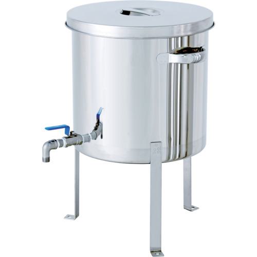 ■MONOVATE ボールバルブ付汎用容器平鋼脚付 20L〔品番:STVFL30〕【8666902:0】[法人・事業所限定][外直送元][店頭受取不可]