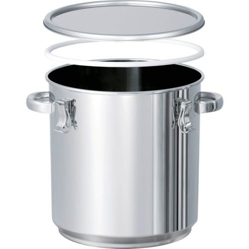 ■MONOVATE PTFEパッキン付テーパー型積み重ね式密閉容器 65L〔品番:TPCTHSTAPTFE43〕【8666931:0】[法人・事業所限定][外直送元][店頭受取不可]