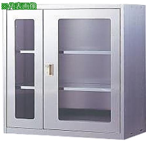■AS 耐震薬品庫(薄型)W900G ガラス窓付〔品番:2799002〕【8668068:0】[送料別途見積り][法人・事業所限定][外直送][店頭受取不可]