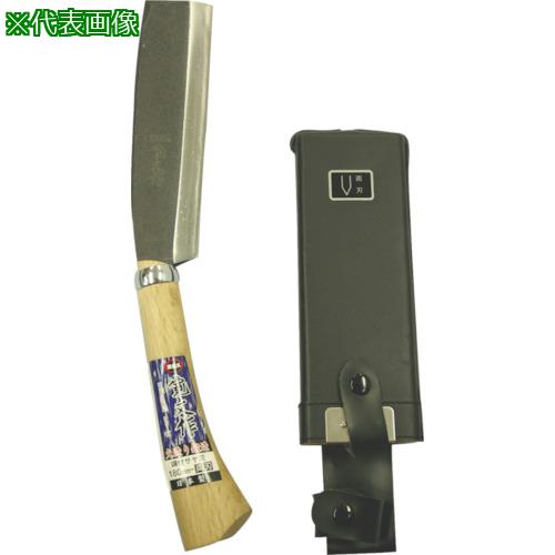 ■金象 宝長久寛文作 鋼付サヤ鉈 180mm両刃〔品番:190132〕【8682222:0】[送料別途見積り][法人・事業所限定][外直送][店頭受取不可]